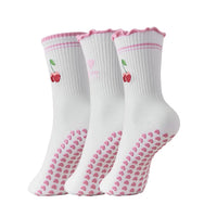 3 Paires de Chaussettes Anti-dérapante Phenyxx Yoga® 