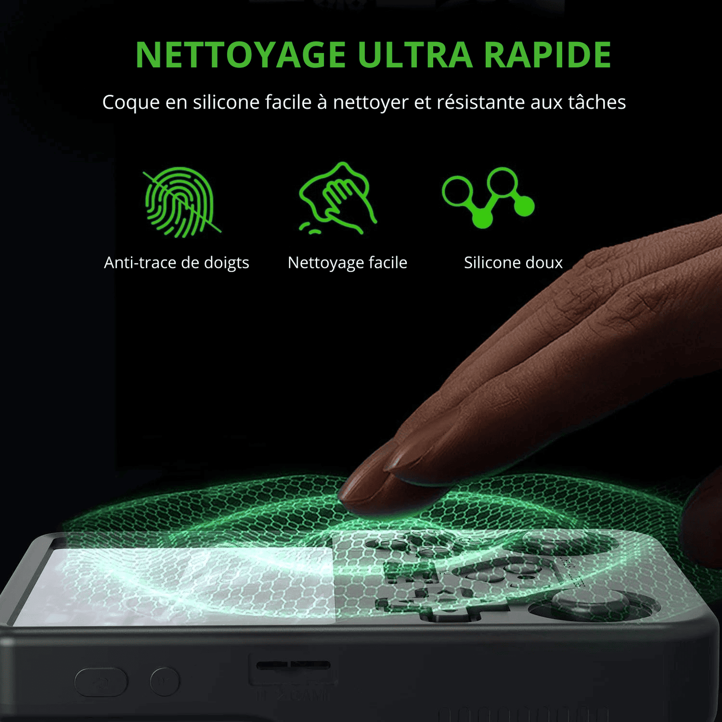 Coque en Silicone de Protection pour Console Phenyxx™